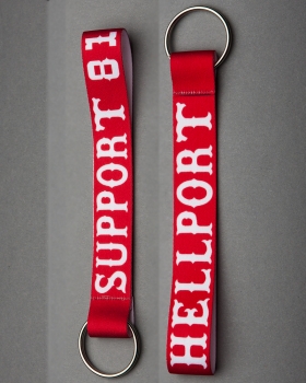 KEY RING: S81 HELLPORT - Red